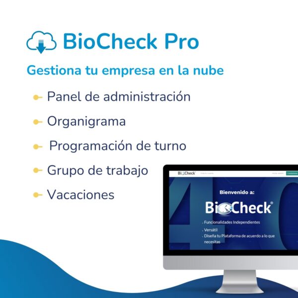 Reloj Checador Biométrico Huellas dactilares 30 Empleados - Imagen 6